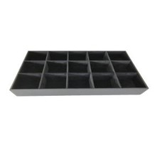 Black Wood Storage Jewelry Tray