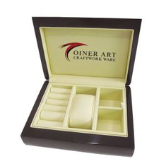 Glossy Black Storage Watch Box